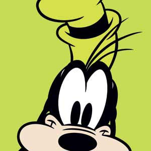 Disney Friends Goofy Up Close Playstation 3 & PS3 Skin
